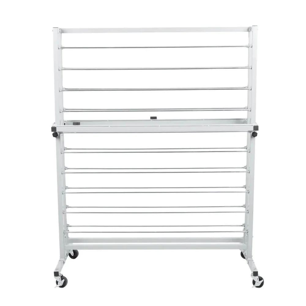 Floor standing durable Horizontal Tower 20 Roll Paper Rack