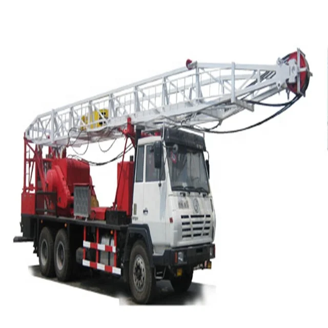 XJ150 150hp 30ton грузовик workover rig/oil rig