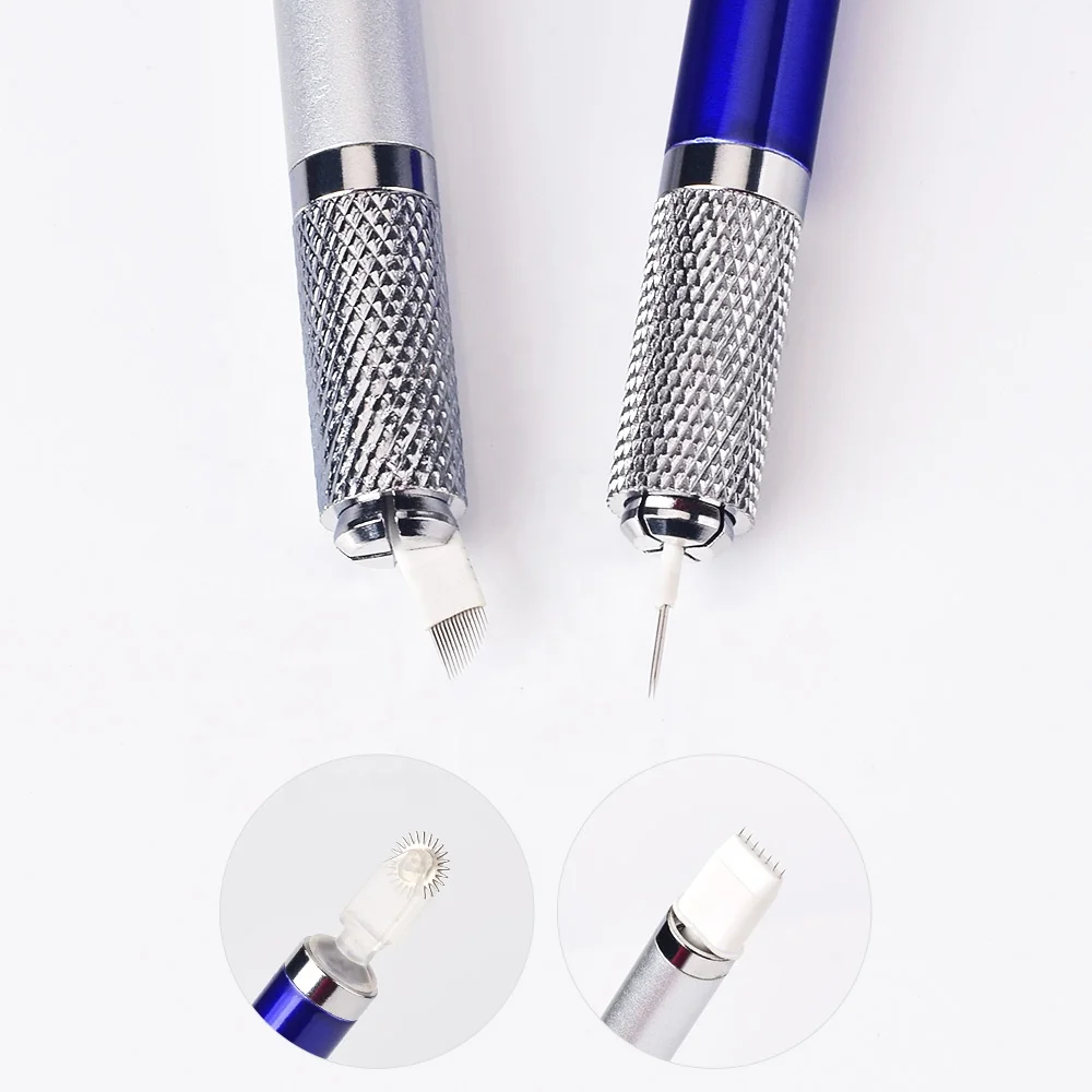 Single head permanent makeup pen with micro blade manual tattoo machine eyebrow tattoo pen Makeup tools Eyebrow tattoo