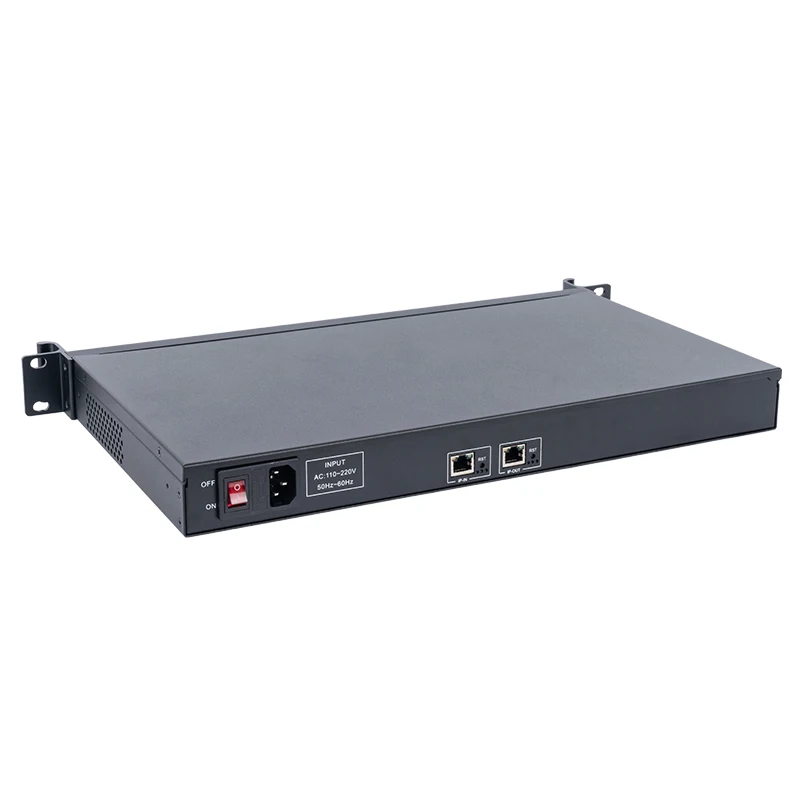 Haiwei YT1 H.265 H.264 4K 30FPS Mpeg Transcoder 1U IPTV Transcoder IP to IP Streaming Media Transcoder