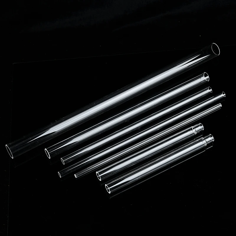 Стеклянная трубка из боросиликатного стекла 3,3, стеклянная трубка большого диаметра, трубка из боросиликатного стекла