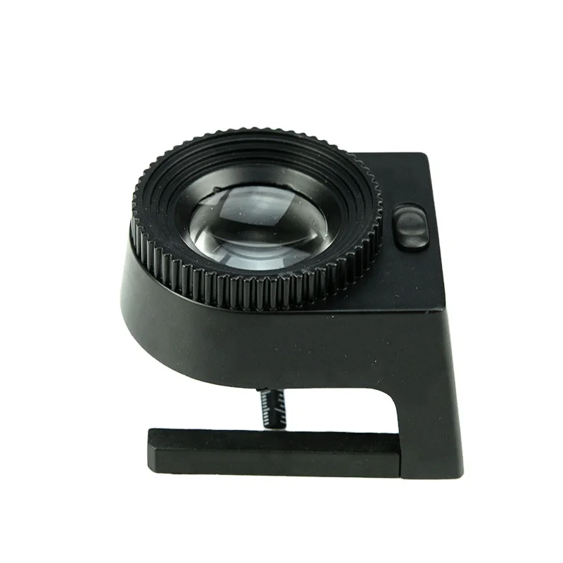 TH-9006 10X LED Lighted Manicure Magnifying Glass Ruler