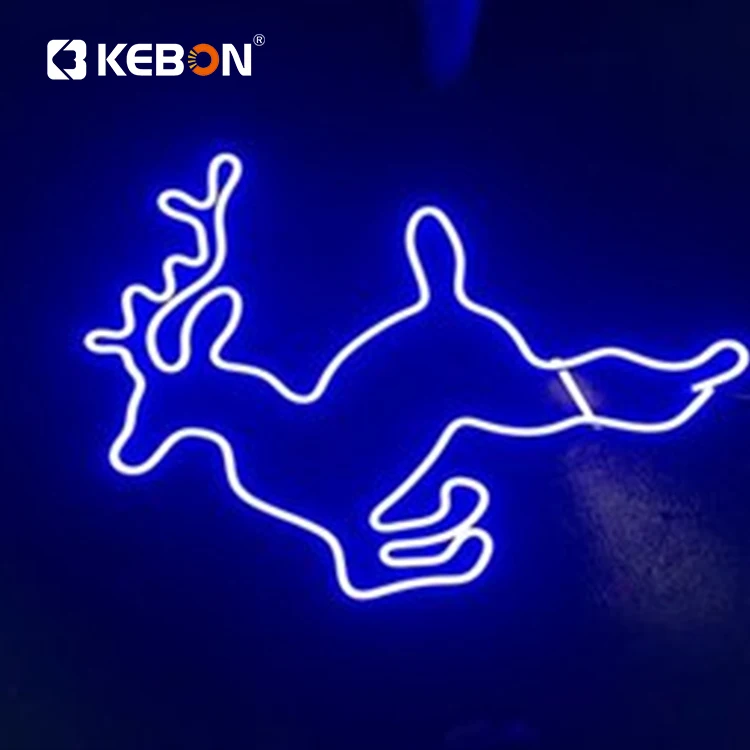  Высокое качество 2835 smd водонепроницаемый 220V шаблон дизайн под заказ знак светодиодный неоновый веревочный свет