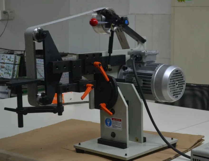 high-quality safety 2x72 manual sand belt reversible belt sander grinder for metal knife