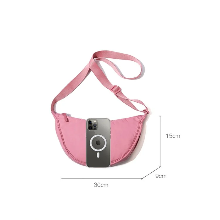 Wholesale sport bag nylon dumplings crossbody waist bags fashion and versatile lightweight shoulder unisex Fanny bag