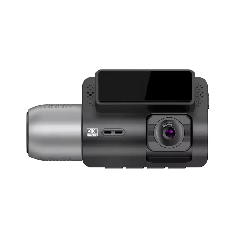 4K+2K 3 channels DVR dash camera GPS WIFI car recorder car black box 4K dash cam front back inside vision