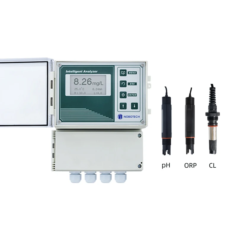 pH/ORP/CL/free chlorine Water quality analyzer NBDT-1800 Multi-Parameter Water Quality Detector Residual Chlorine meter