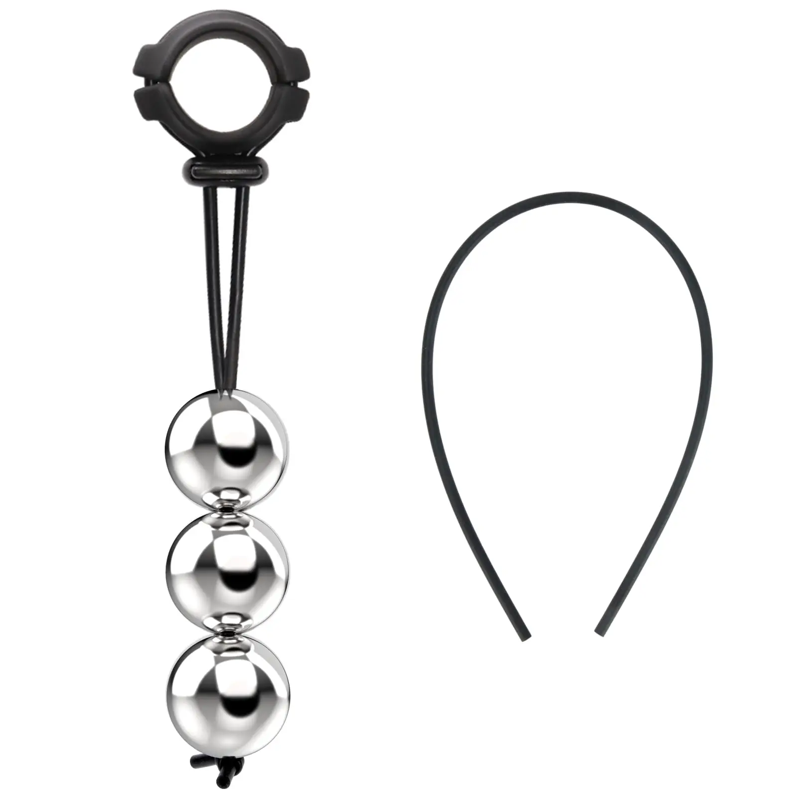 Metal Ball Cock Ball Adjustable Penis Stretcher Cock Pendant Weighty Penis Extender Device Male Penis Physical Exercise Device