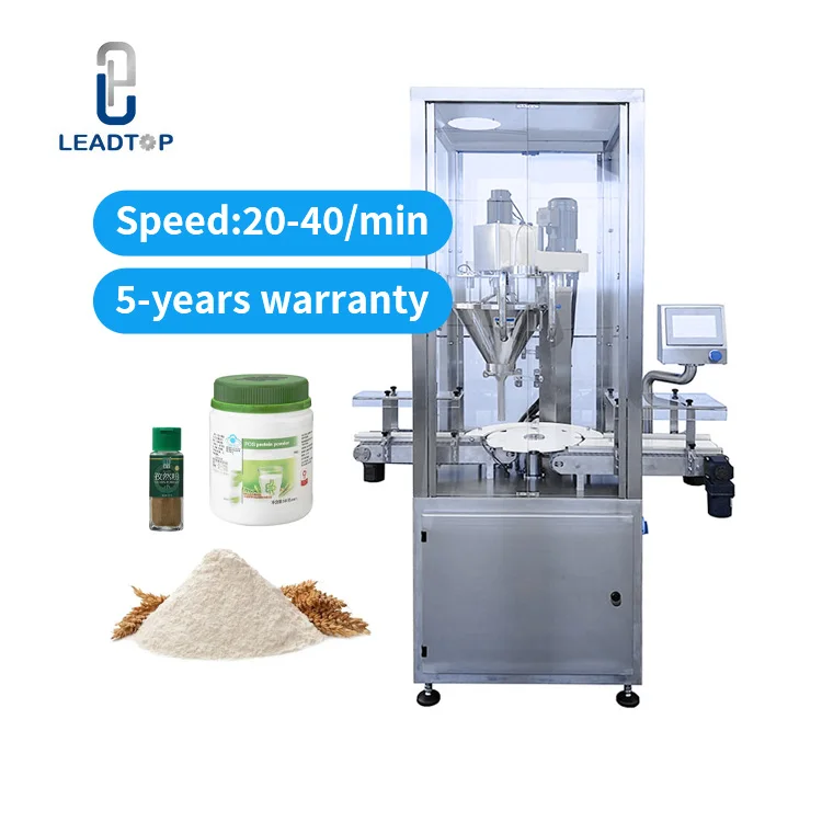 Автоматическая машина для розлива спирального талька