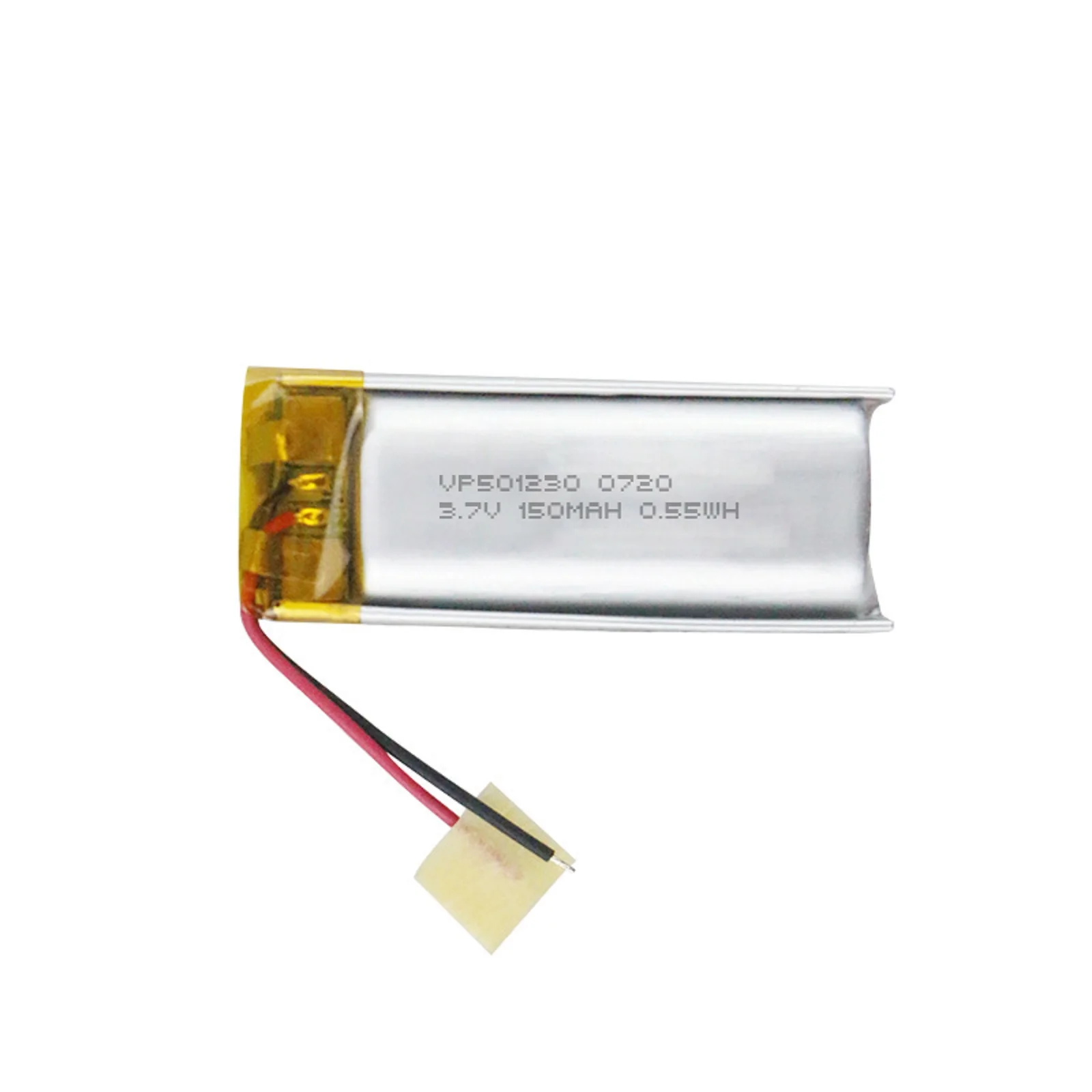Hot Sale VP501230 Lithium Polymer 3.7V 150mAh Rechargeable Lipo Battery For Electronic Meter