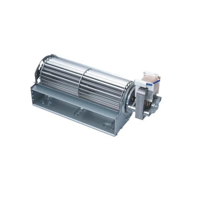 Suitable Designed Cross Flow Fan For YJ60 Series Single Phase AC Shaded Pole Gear Motor With Speed Control