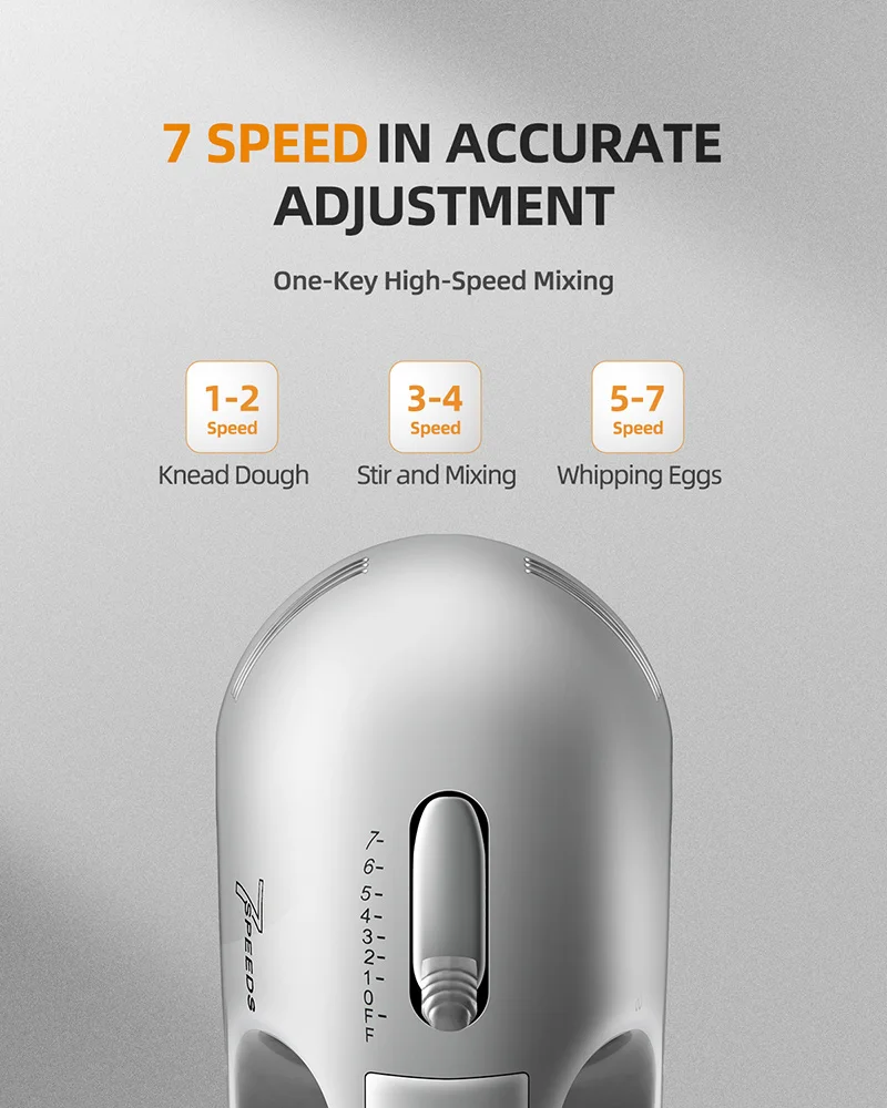 American Best Brand Kitchen Automatic Stir Handsfree Hands Free Auto Food Electric Soda And Cake Bakery Flat Beater Hand Mixer