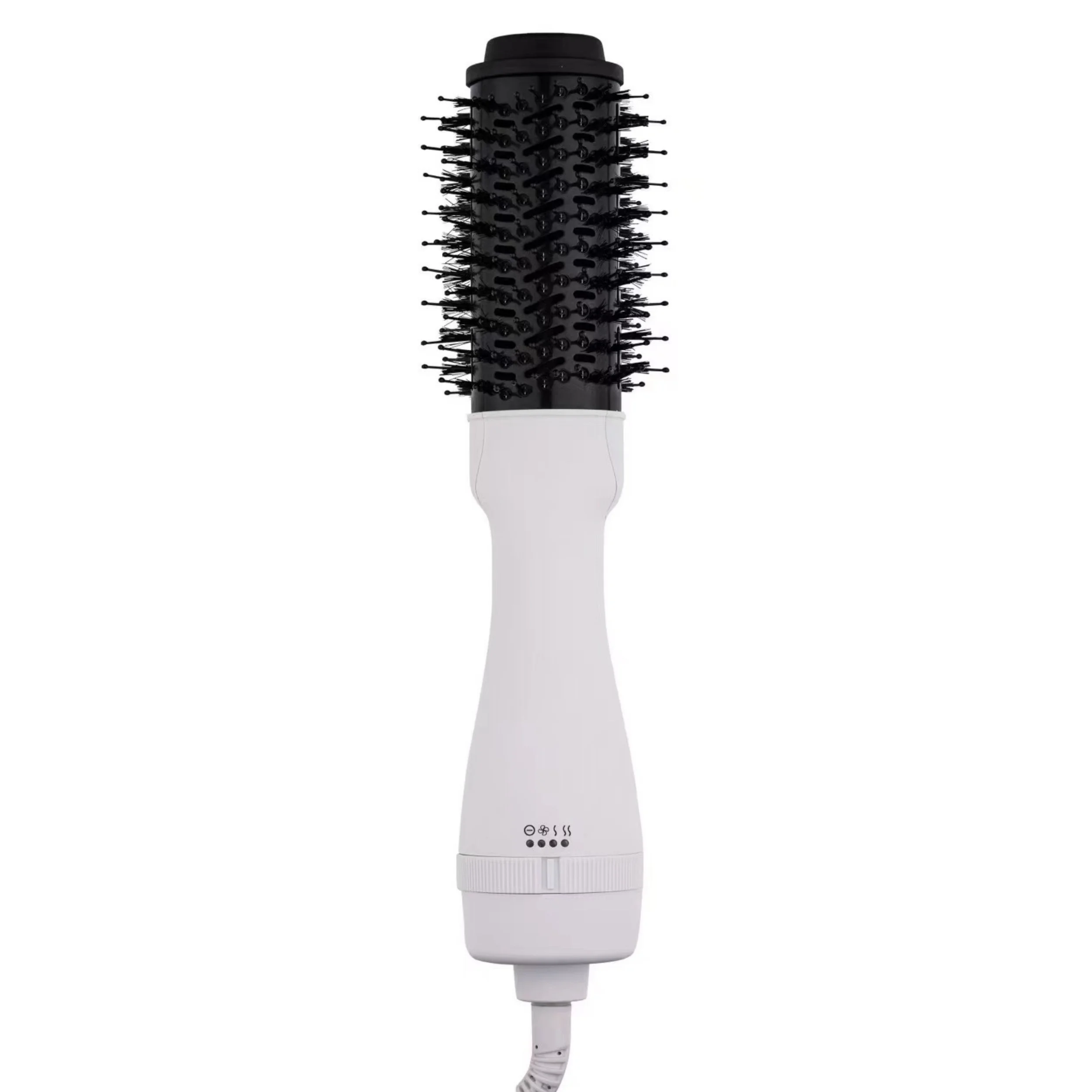 Newest Salon Hot Air Comb Hair Dryer Brush 3 In 1 Hair Dryer Comb Automatic Rotates Electric Straightting And Curling Hair Brush