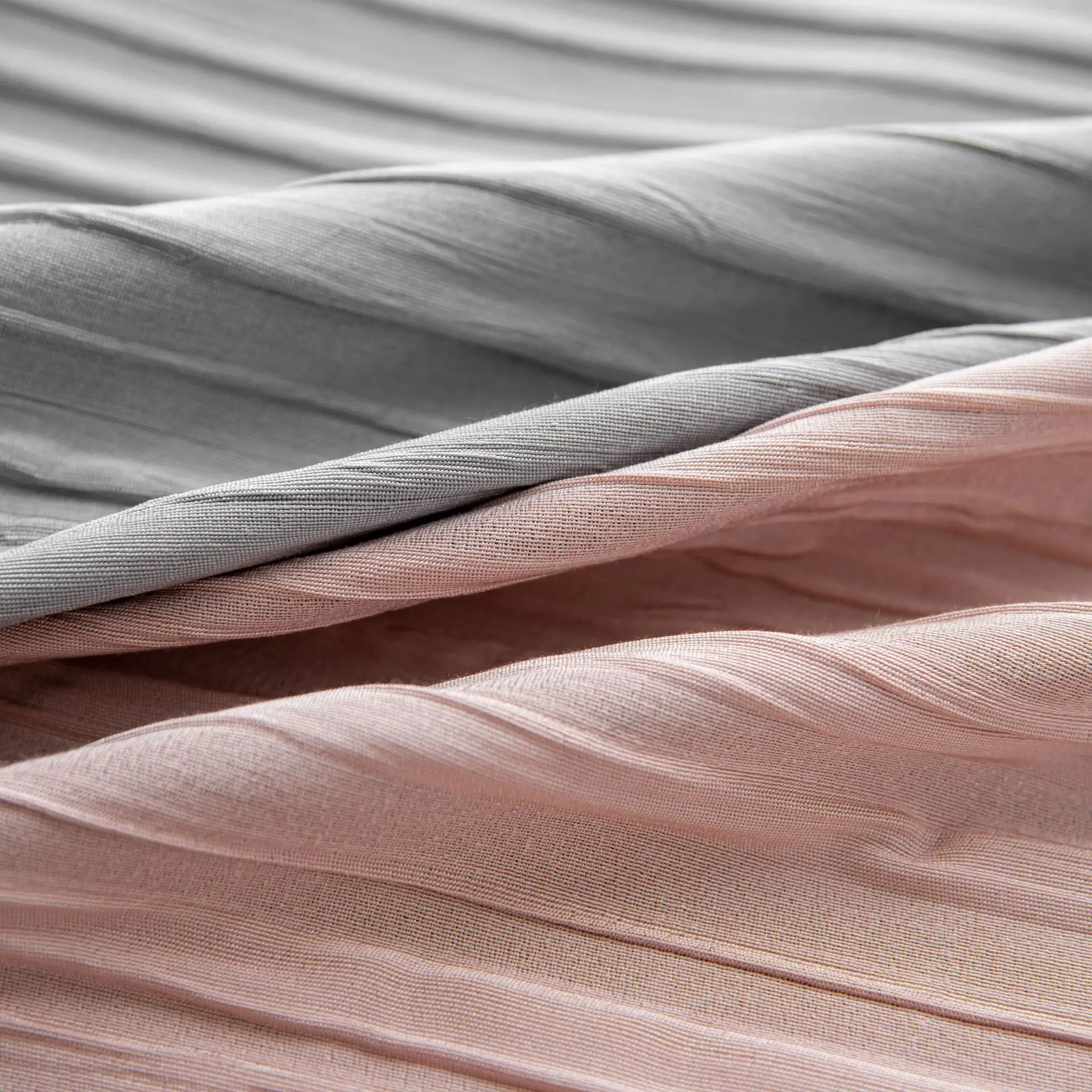 Korea wrinkled silk stripes Japanese blackout curtains modern simple crinkle splicing bedroom living room study curtain cloth