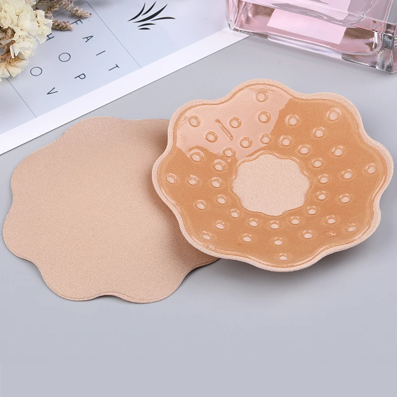 Оптовая продажа с фабрики, женские Лепестковые бюстгальтеры, многоразовые клейкие невидимые силиконовые накладки на соски