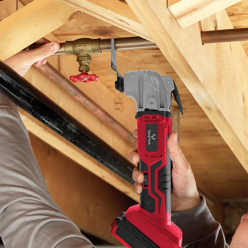 High Quality Variable 6 Speed Oscillating Saw 20v Lithium Battery Power Tools Brushless Cordless Oscillating Multi-tool Kit