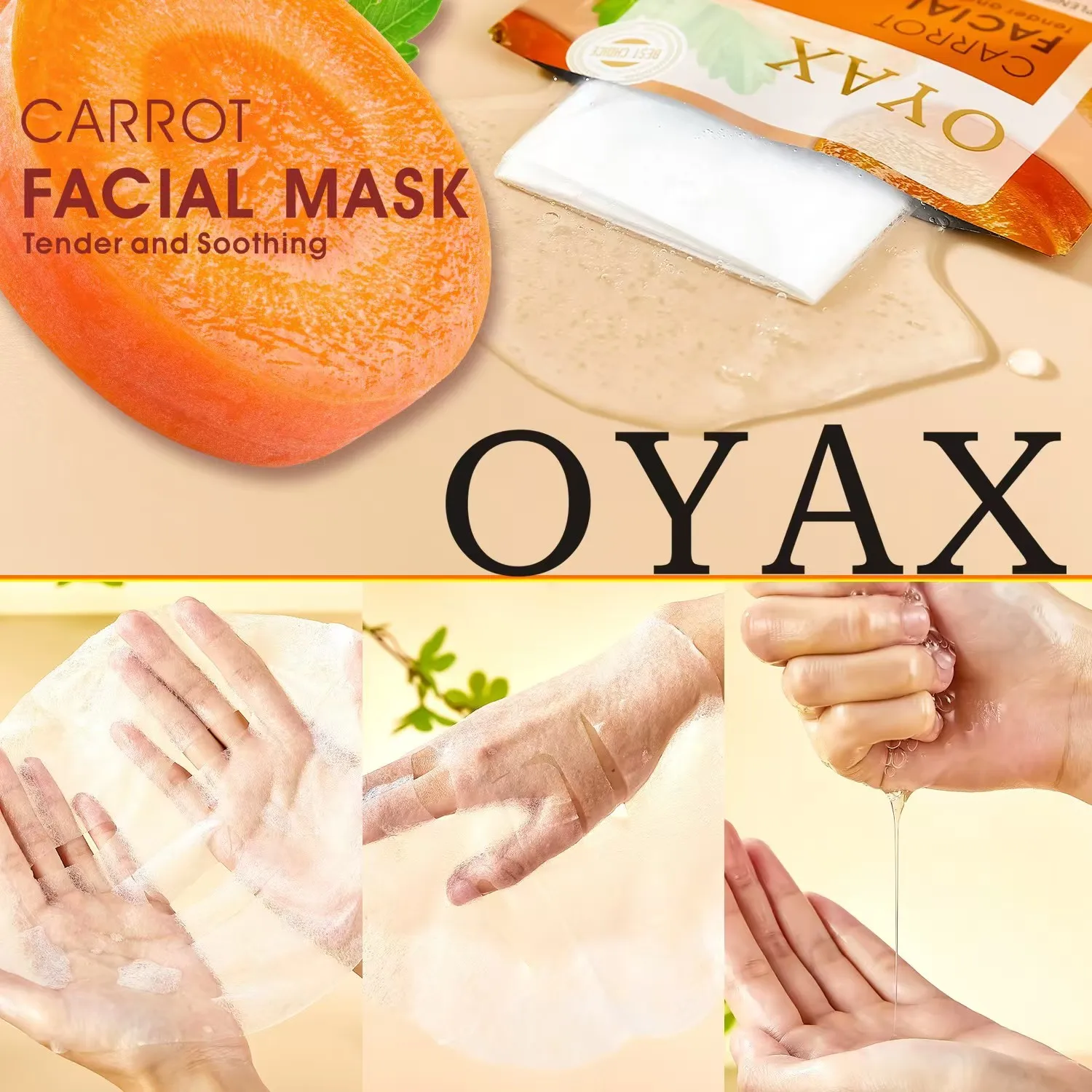 Latest Custom-Made Natural Carrot Extract Anti-Aging Benefits Glowing Skin Revitalized Appearance Carrot Mask