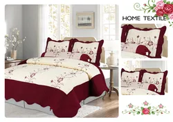 Boryard Вышивка Комплект покрывал лоскутного шитья микрофибра постельное одеяло, одеяло, покрывало для спальни