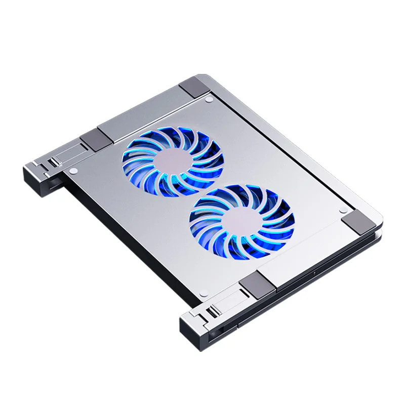 Hot product Height Adjustable Portable Notebook Mac Cooler Stand Foldable Laptop Cooling Pad For Laptop Stand Cooler