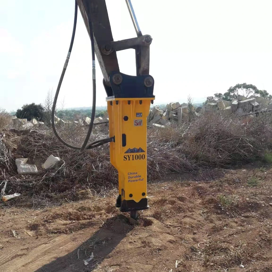 korean Technology SB50 hydraulic rock breaker jack hammer Pc20 Yantai Hydraulic Breaker With Ce