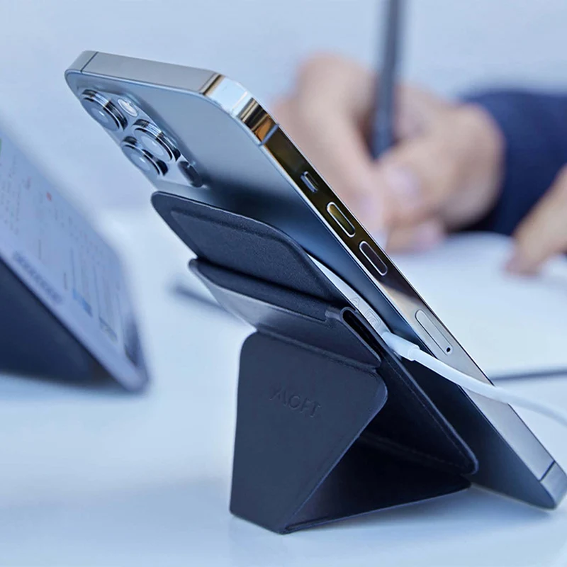 2022 MOFT Wallet New Snap-on Portable Reusable Magnetic Multi angle Adjustment Phone Stand For iPhone 12/13 series