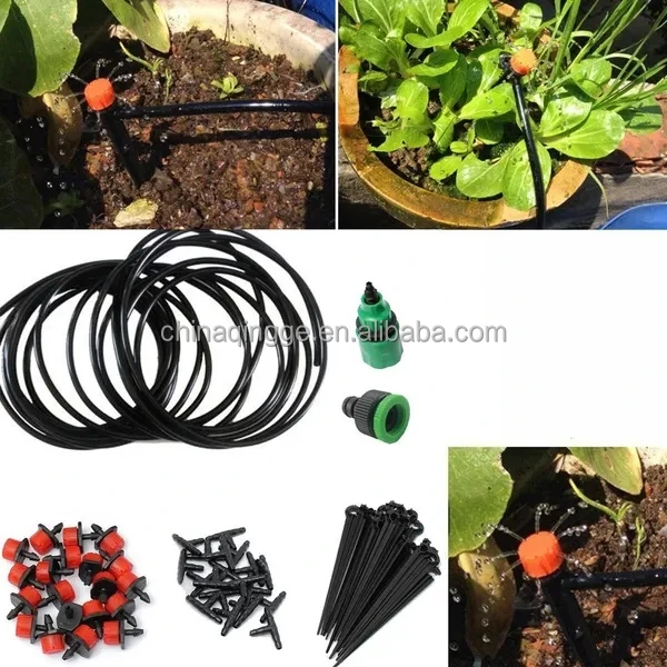 Automatic Garden Dripper Irrigation System Complete Kit Water Irrigation Hose Agricultural Greenhouse Drip Irrigation Kit Set