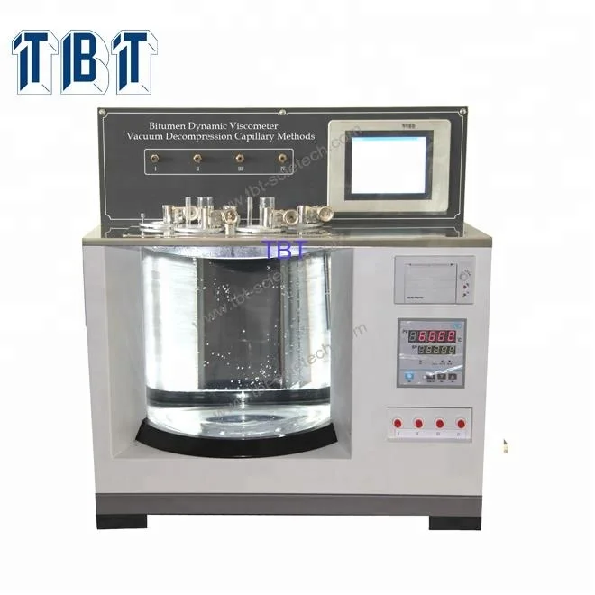 Asphalt Vacuum Capillary Method Bitumen Dynamic Viscometer asphalt dynamic viscometer for determining viscosity of flow state