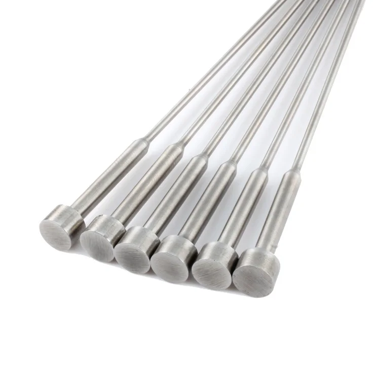 SKD61 Mould Support Pin Import Step Round Ejector pin Full hard belt Support Double Ejector Pin Non-standard Process