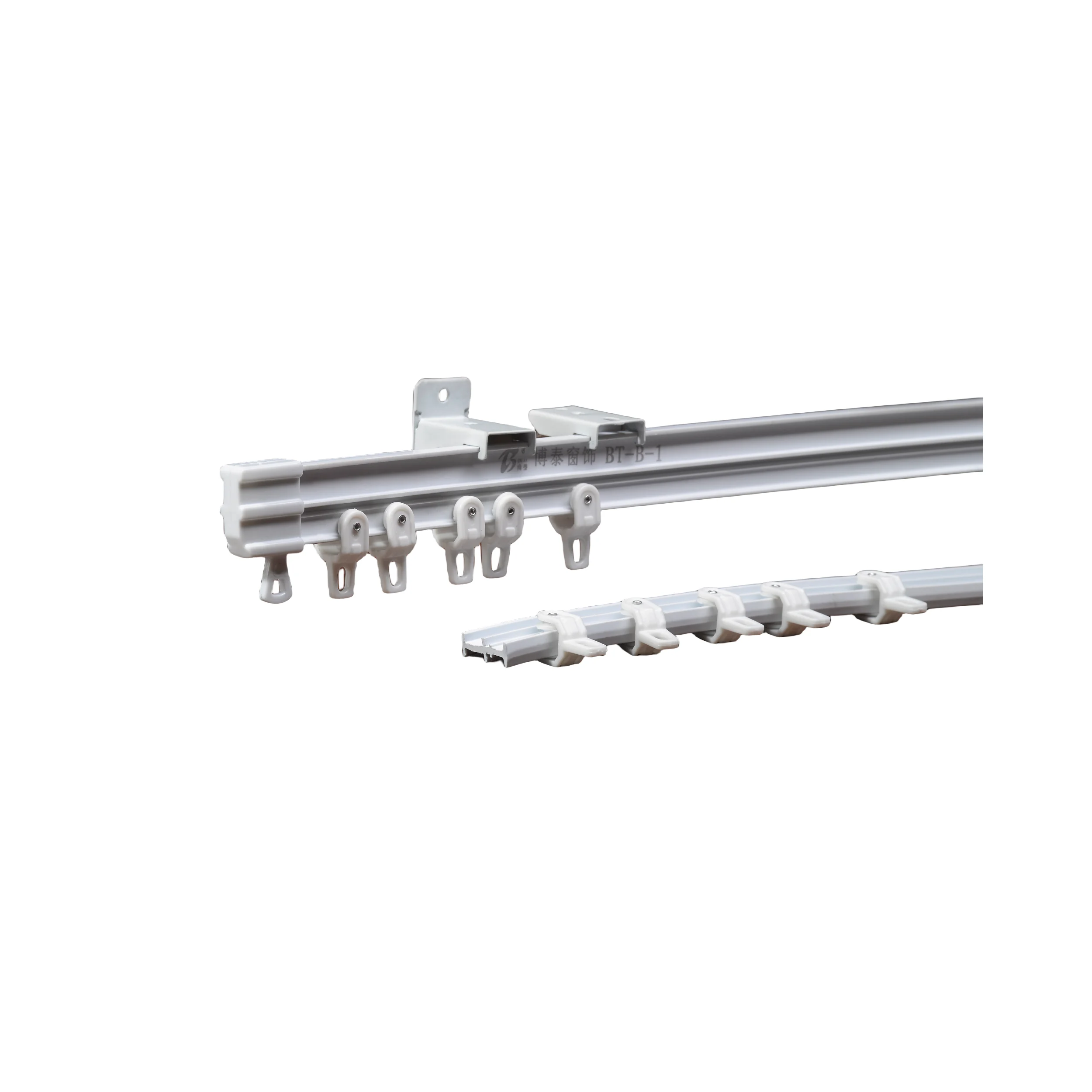 pvc sliding window fittings,curved shower curtain rod with customized color bags packing