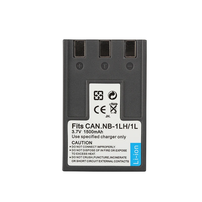 NB-1LH 3.7V 1500mAh for Ca non NB-1L NB1Lh IXUS 300 330 400 V V2 V3 Camera Battery