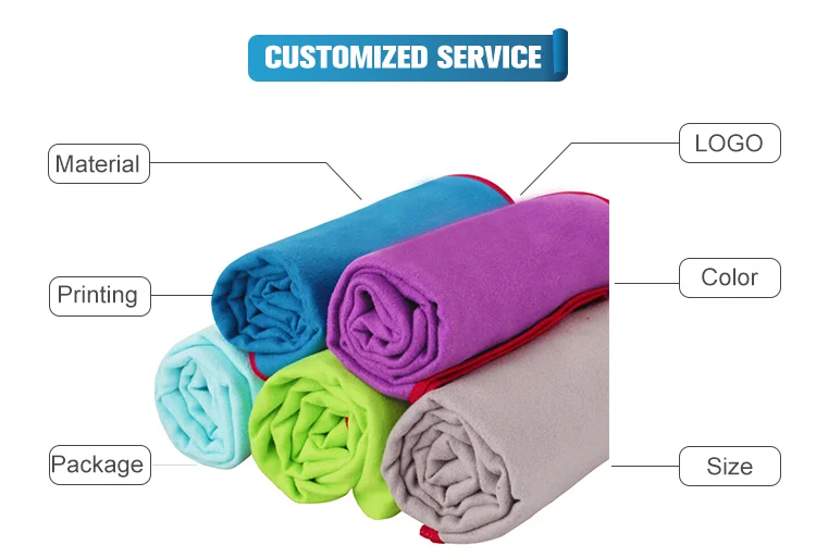 Premium Luxury Logo Custom Print Microfiber Terry Printed Beach Towel For Adults