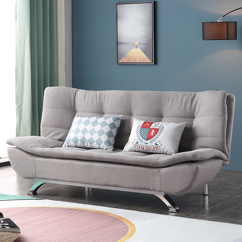 2022 new furniture sofa set living room living colors customized simple design sofa beds 1.2M sofa cum bed  two gift pillows