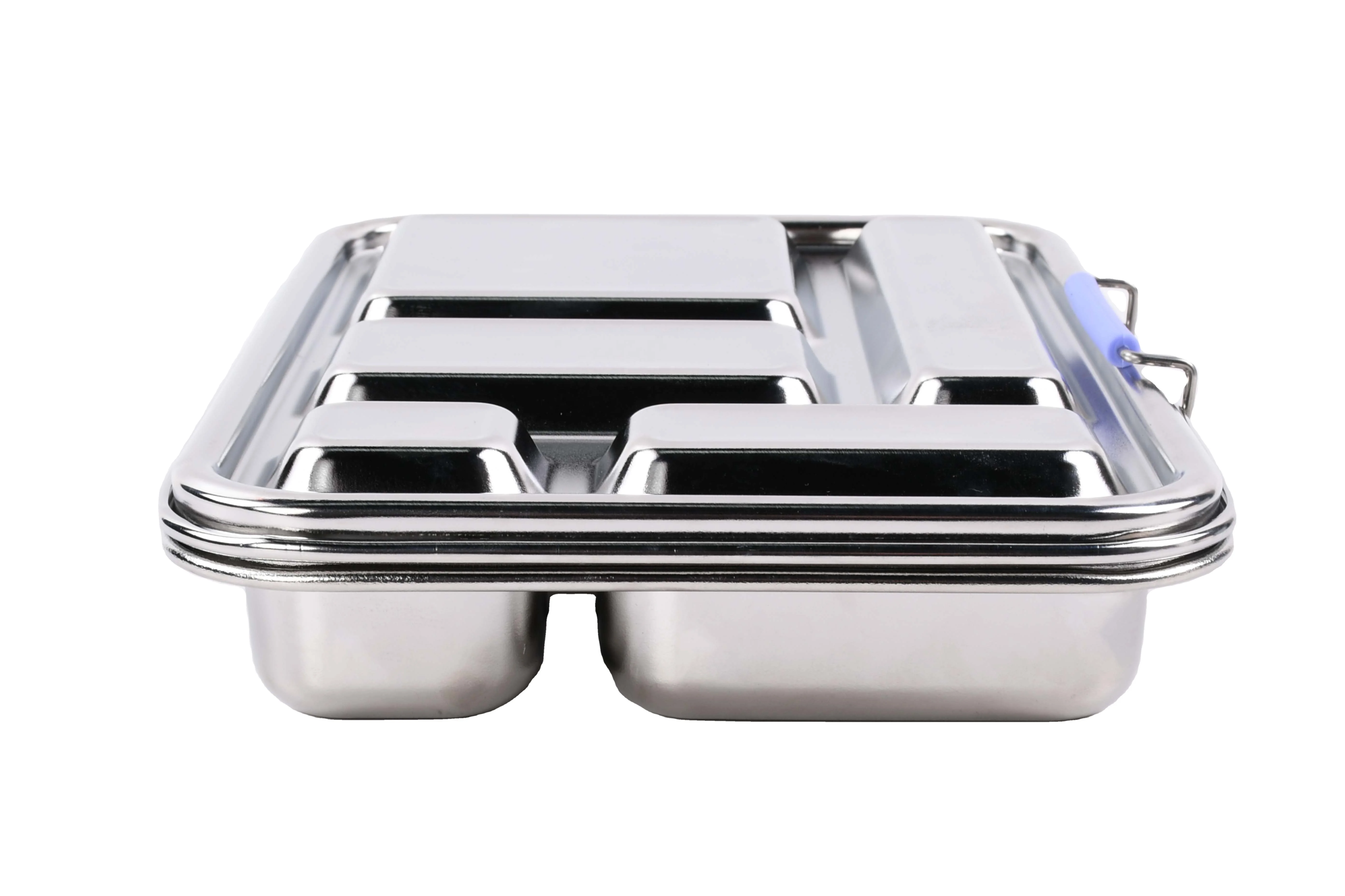 Aohea 304 SS bento для детей металлическая коробка завтрака жесткая оболочка