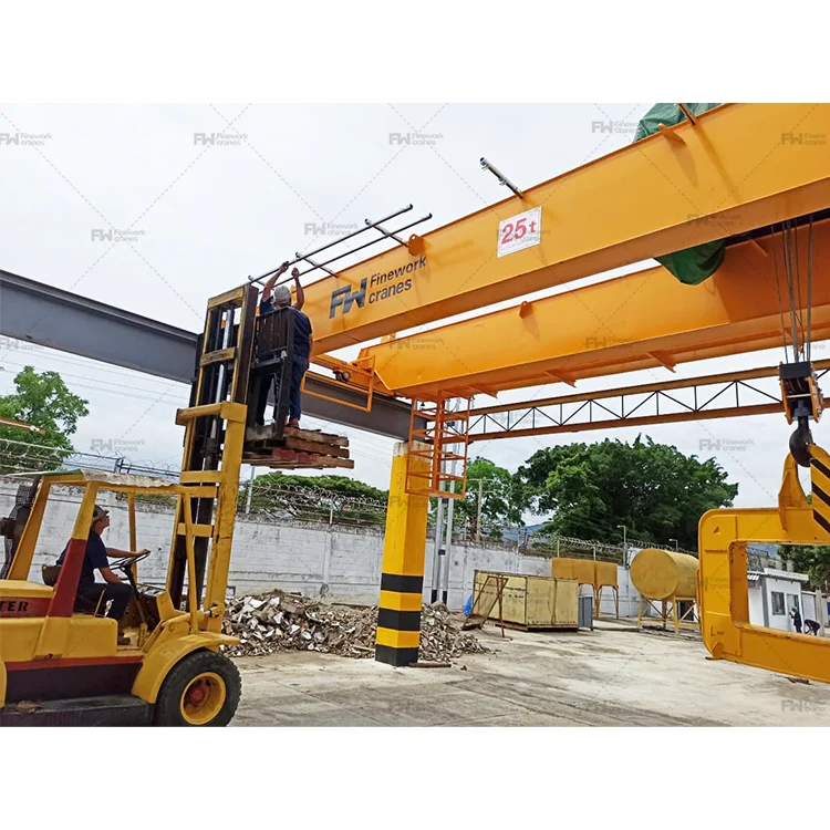 Customized bridge crane 15 ton 25ton 30 ton 50ton double beam overhead crane