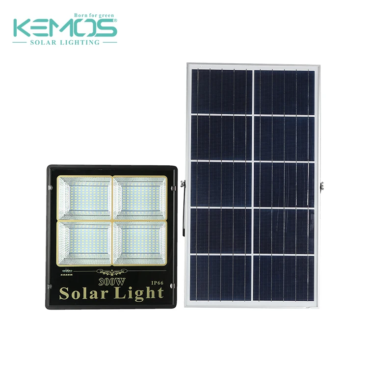 
Energy Saving Aluminium Remote Control 30watt 60watt 100watt 200watt 300watt Solar Powered LED Floodlight 