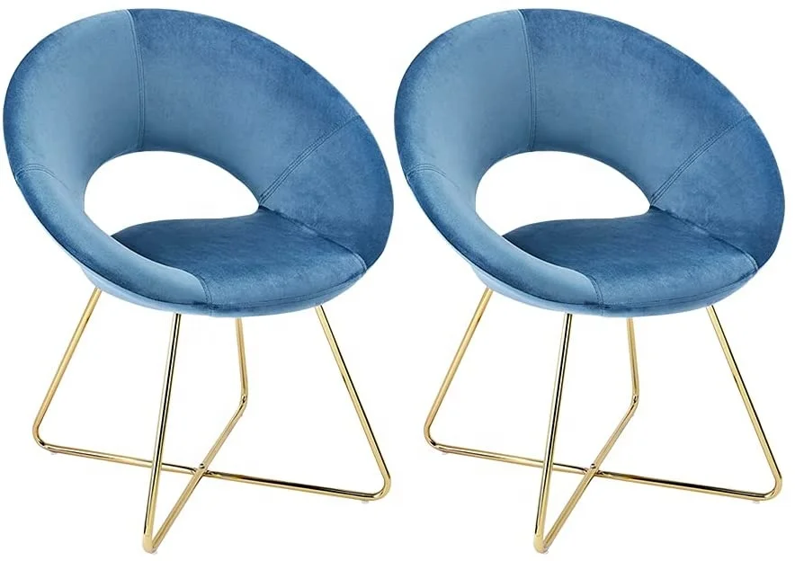 2022 New PU Home Office Chair Swivel Function Dressing Armless Bedroom Leisure Chair