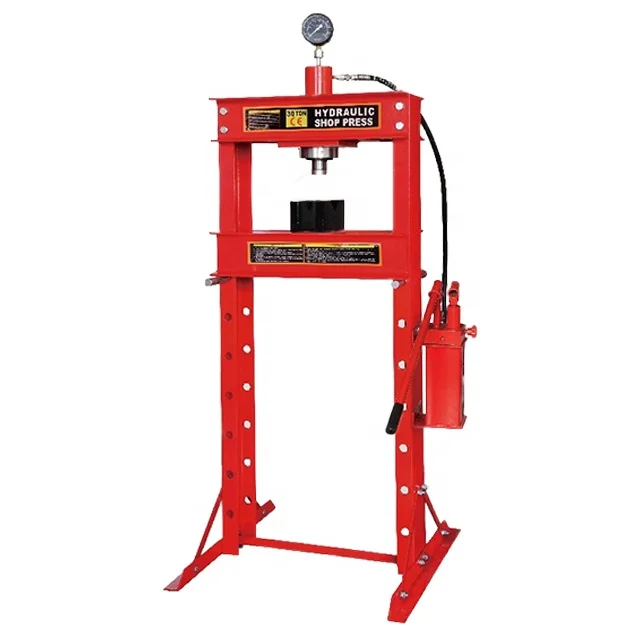 INT-40T High Quality  Hydraulic press with gauge pressing pipe machine