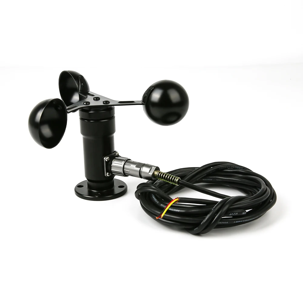 KUONGSHUN Cheap RS485 Modbus Output Cup Wind Sensor Anemometer Meter