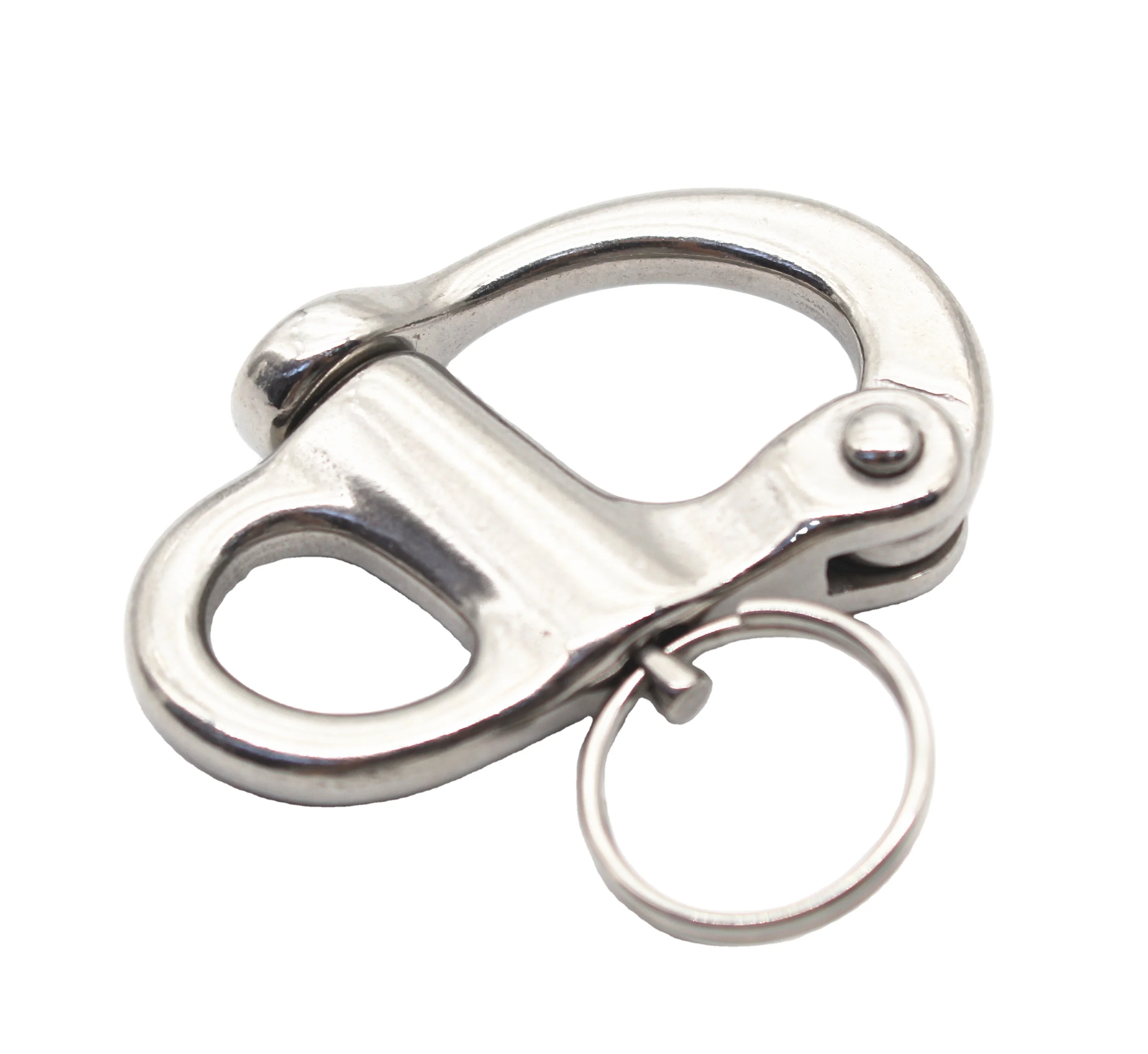 Stainless steel 304 316 rigging hardware camera strap hook quick release Fixed Bail Snap Shackle for Sailboat