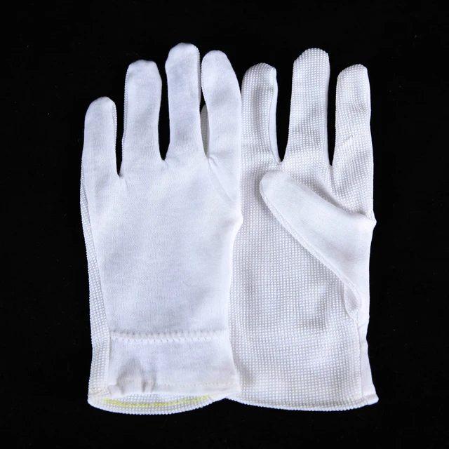 
 Хлопковые нескользящие рабочие перчатки для вождения автомобиля  