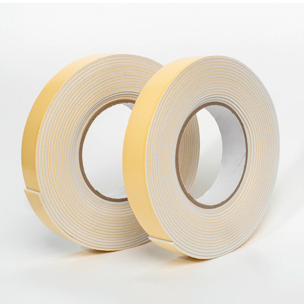 Top Quality PE EVA Acrylic Foam Tape Strong High Viscosity Sealing Shock Absorption Self Adhesive Double Sided Tape
