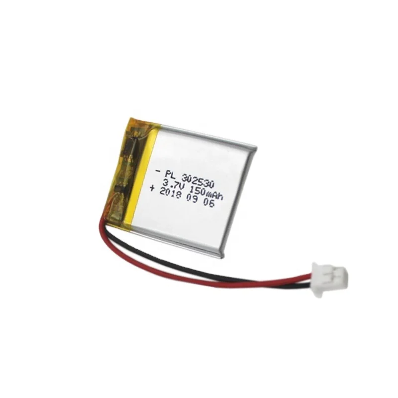 Rechargeable 302530 3.7V 180mAh 032530 Small Size Li Polymer Battery Pack with Pcm