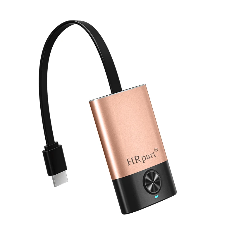 Portrait Mode Full Screen Miracast Dongle Wireless Mirroring From Phone Laptop to TV Projector Support Tiktok Full Screen On TV