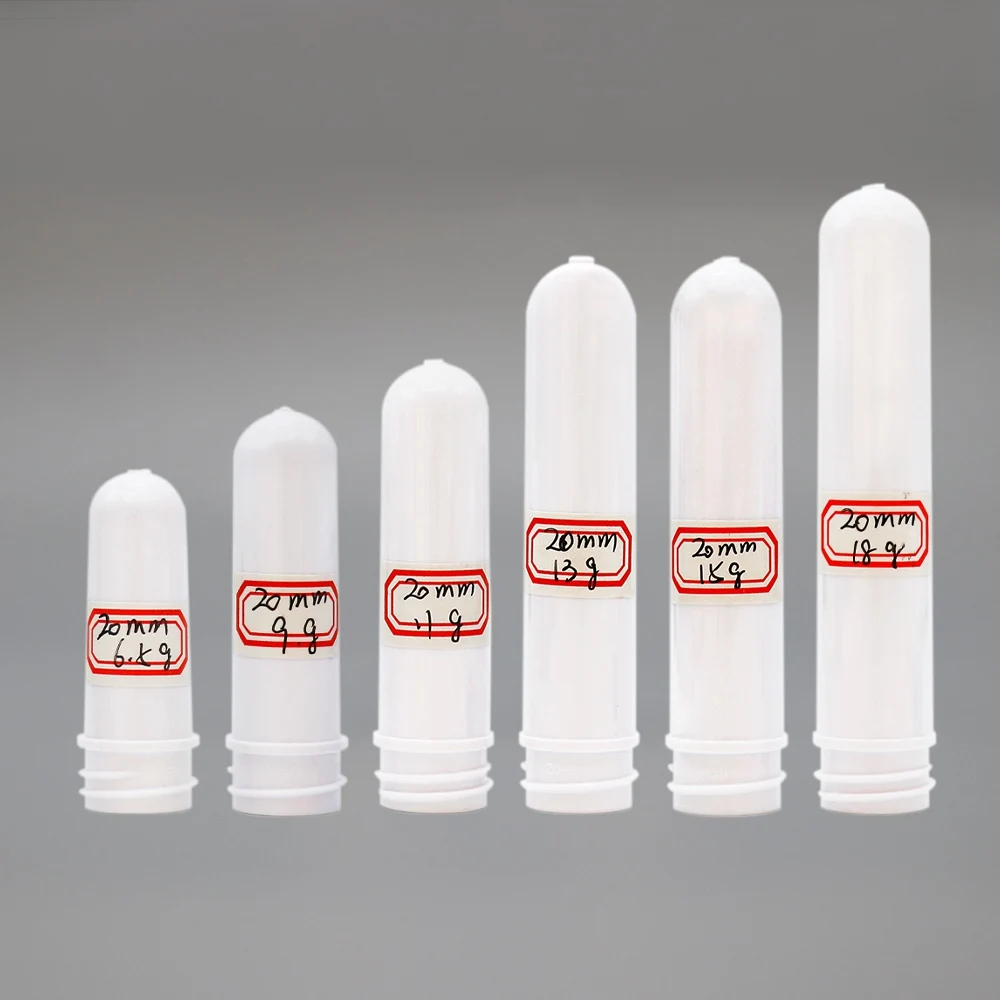 Customized Weight Detergent Preform Pet 20/410 Short Neck Pet Preforms