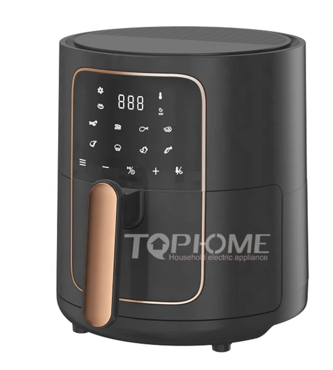 Лаборатории тестирования электроприборов США (ETL) 3.5L цифровой 8 программ Электрический аэрофритюрница для приготовления блюд без поддерживает по индивидуальному заказу пищи с сенсорным