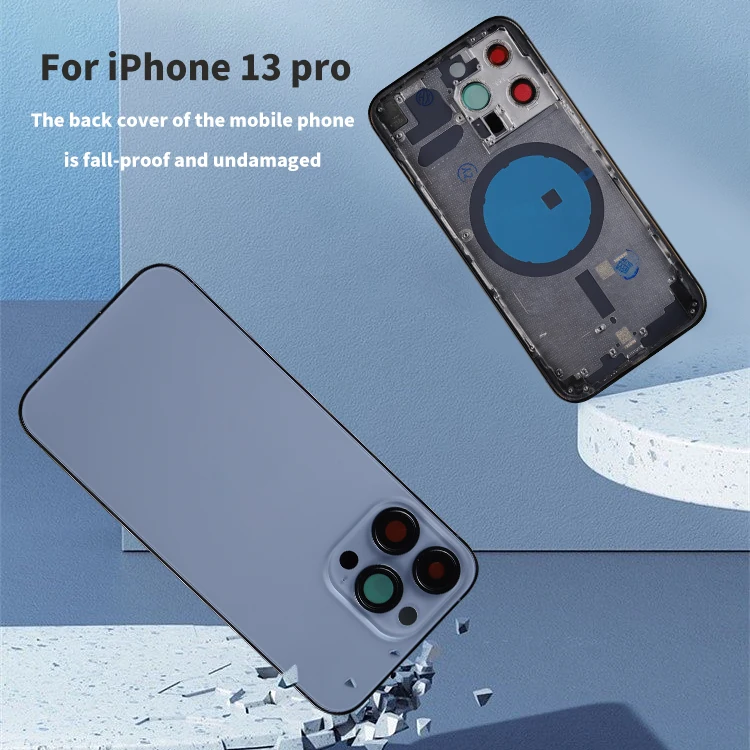 Лидер продаж оригинальная задняя крышка замена стекла для Iphone 13 Pro Mini