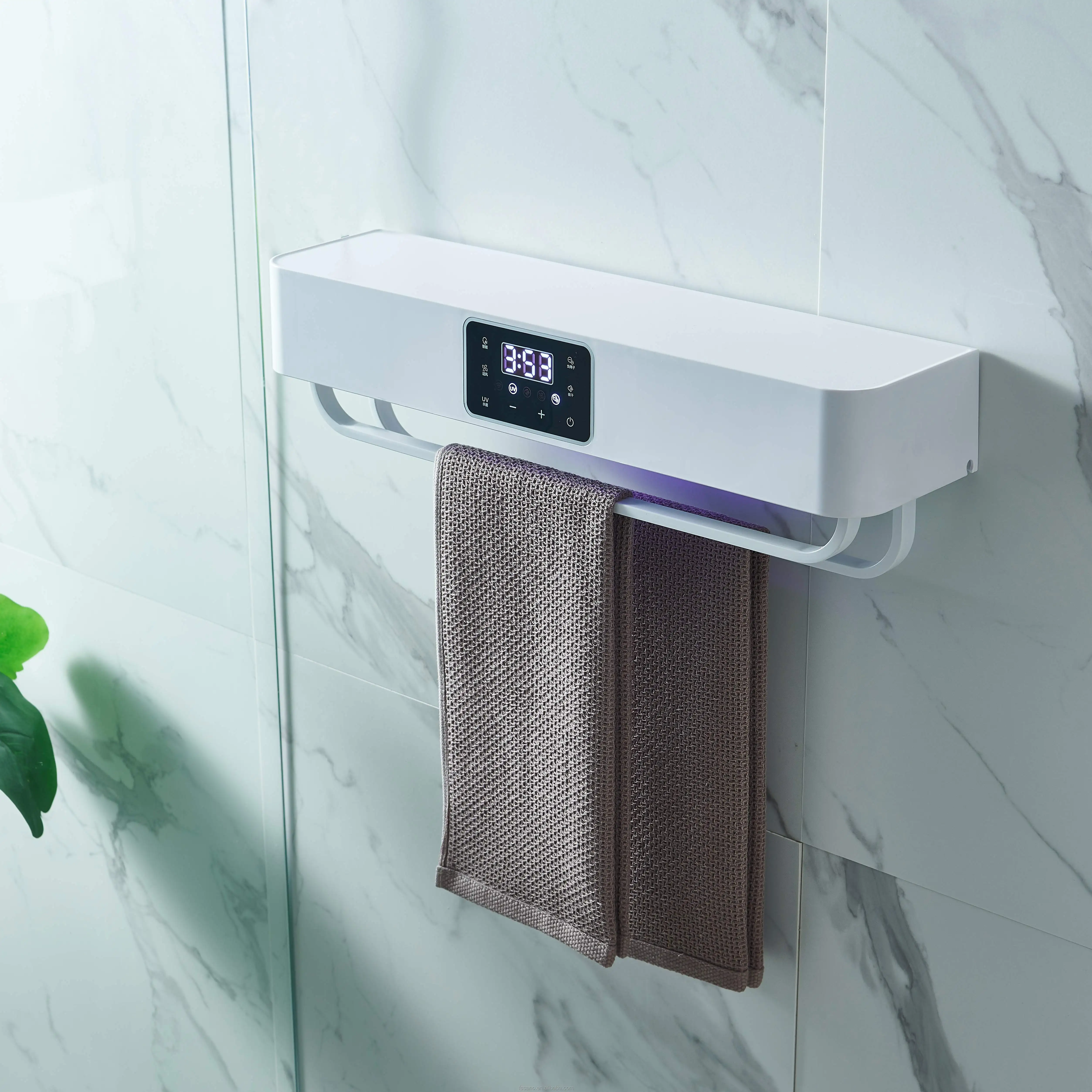 Luxury Stainless Steel Towel Warmer Electric Heated Towel Rail Wall Mounted Bathroom Towel Racks