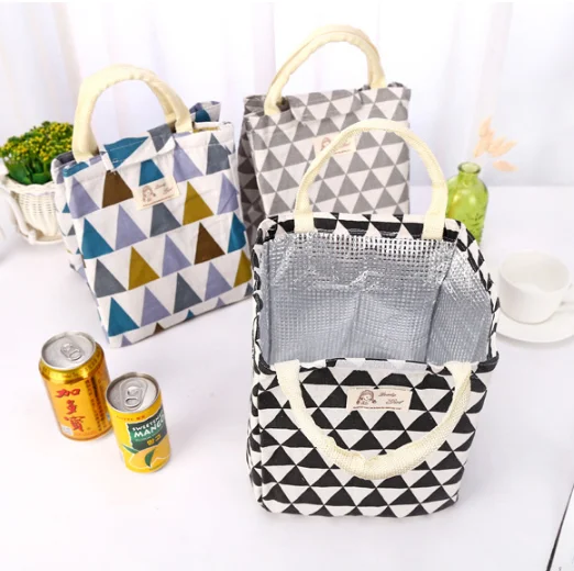 E-Charm Factory Stock  Waterproof Insulated Frozen Food  Lunch Tote Bag