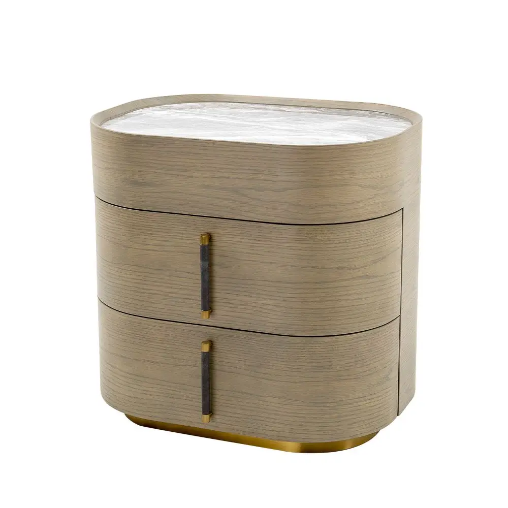 
New Listing High Quality Simple And Modern Simple Art Style Bedroom Set Bedside 