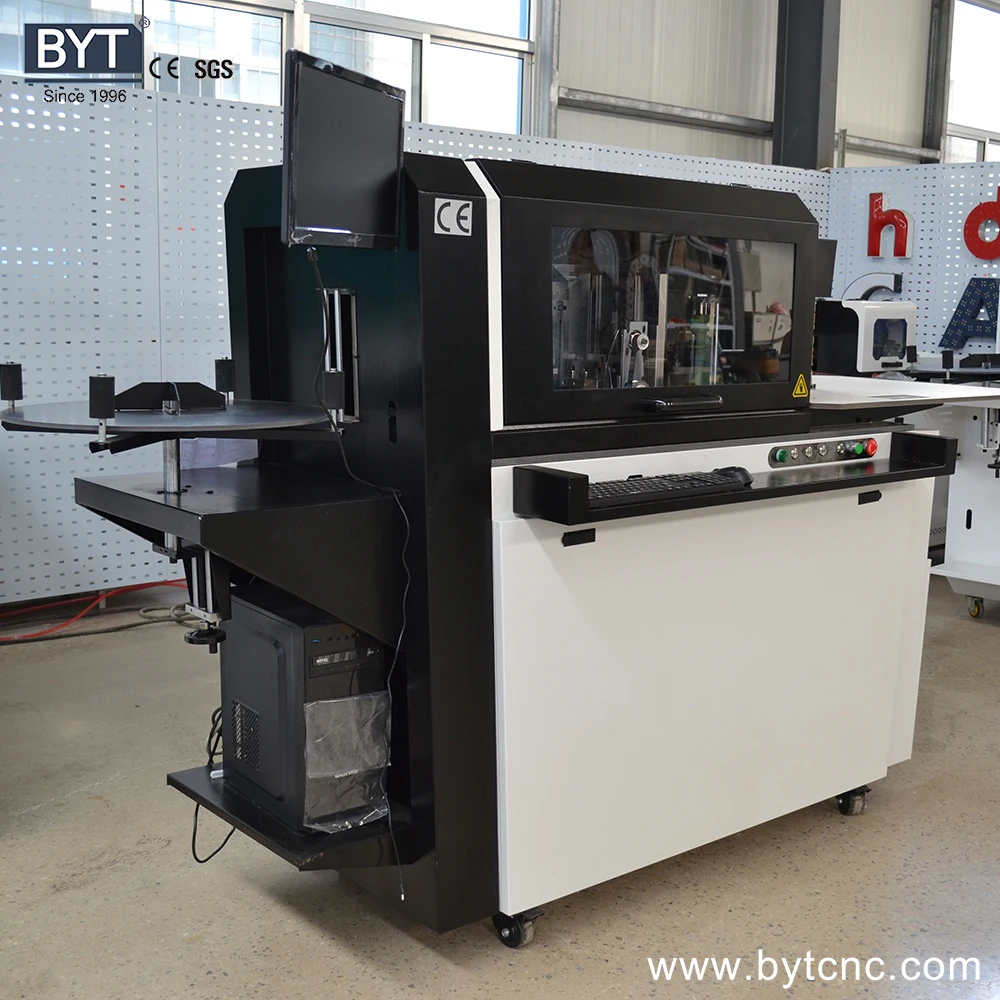 Aluminum Alloy Channel Letter Bending Machinery Bending Machine For LED Light Box signage